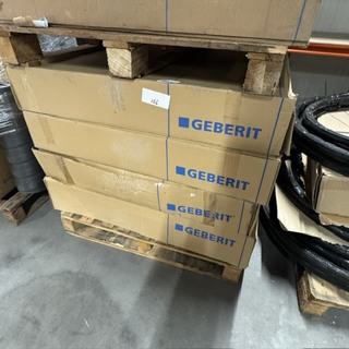 4x systeembuis, Geberit, 619.182.00.1, grijs