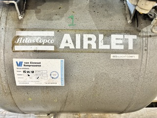 Zuigercompressor, Atlas Copco, Airlet LE 6 E
