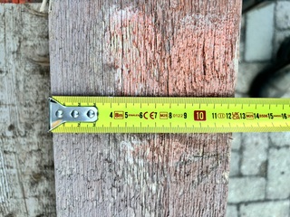 Ca. 10x Houten gordingen
