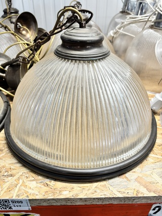 6x Hanglampen (café lampen)