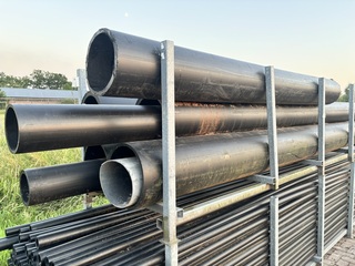 Partij kunststof drukleiding, Agru, HDPE / PE100