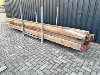 Ca. 20x Houten gordingen