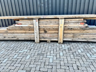 6x Houten gordingen
