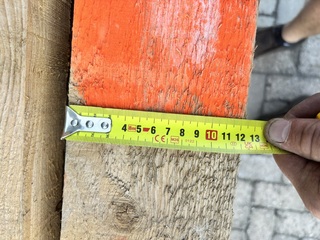 Ca. 24x Houten gordingen