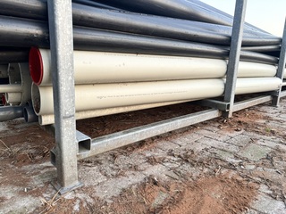 Partij kunststof drukleiding, Agru, HDPE / PE100