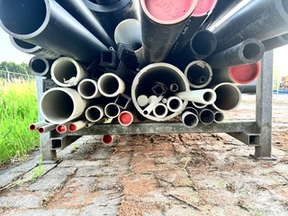 Partij kunststof drukleiding, Agru, HDPE / PE100
