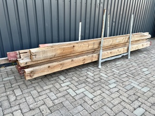 Ca. 20x Houten gordingen