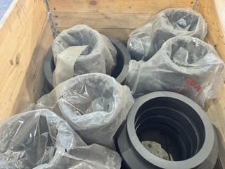 Ca. 12x Elektrolas T-stuk, Plasson Fusamatic Lasmof, TEE 160, zwart