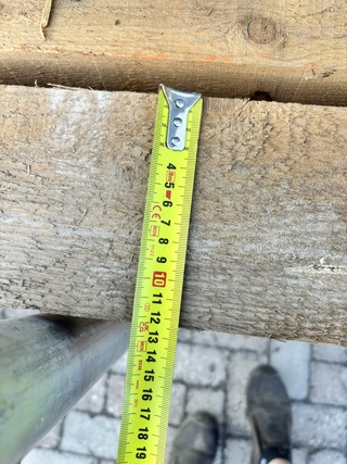Ca. 24x Houten gordingen