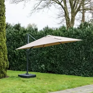 Parasol 4×3 meter, beige