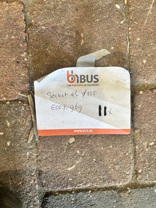Ca. 11x Elektrolasbocht, AGRU, Electrofusion Elbow 90°, zwart