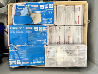 Ca. 27x Dozen wegwerphandschoenen, Honeywell KCL Dermatril® P, chemisc