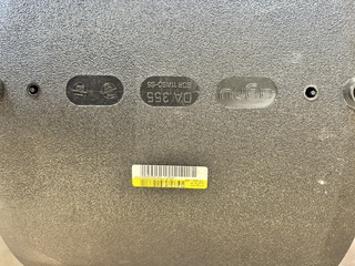 Elektrolasmof, AGRU, DA355, zwart