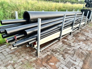 Partij kunststof drukleiding, Agru, HDPE / PE100