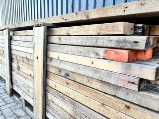 Ca. 10x Houten gordingen
