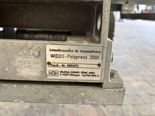 Kunststof buislasmachine (stomplasmachine / spiegellasmachine), WIDOS,