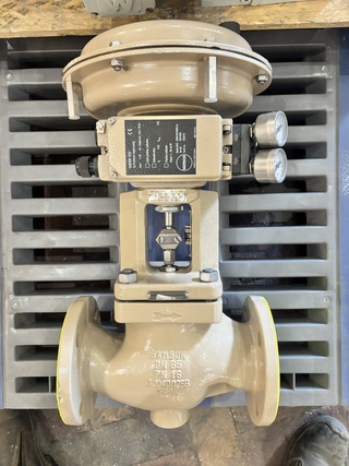 Regelklep, Samson, 3767 i/p positioner, crème