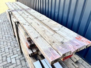 5x Houten gordingen