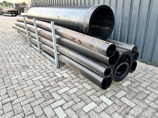 Partij kunststof drukleiding, Agru, HDPE / PE100