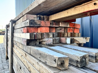 Ca. 10x Houten gordingen