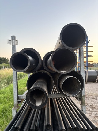 Partij kunststof drukleiding, Agru, HDPE / PE100