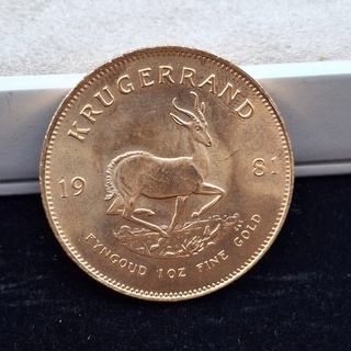 Gouden munt, South Africa, Krugerrand, 1981