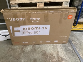 Smart TV 50 Inch, Xiaomi, F Pro 50/L50MB, zwart
