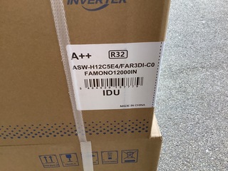 Binnen en buiten unit airconditioning 12000 BTU, Aux, ASW-H12C5E4/FAR3