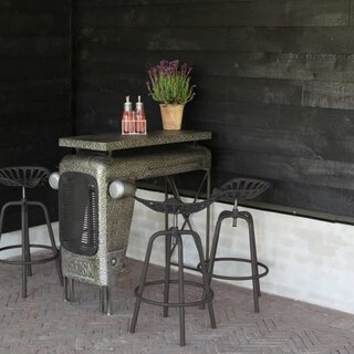 Tractor hangtafel, Esschert Design, IHO 32, grijs