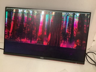 Monitor gaming 24 Inch, AOC, 24G2SP/BK, zwart