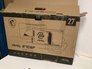 Gaming monitor 27 Inch, Mag, Mag 27C6F, zwart
