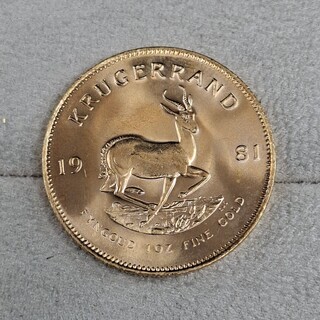 2x Gouden munt, South Africa, Krugerrand, 1981