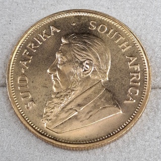2x Gouden munt, South Africa, Krugerrand, 1974