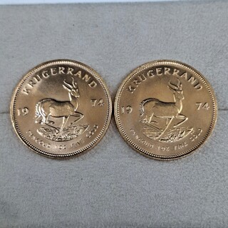 3x Gouden munt, South Africa, Krugerrand, 1981