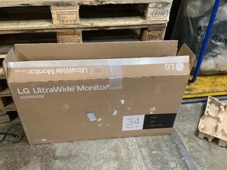 Monitor Ultra Wide 34 Inch, LG, 34WR50QK, zwart