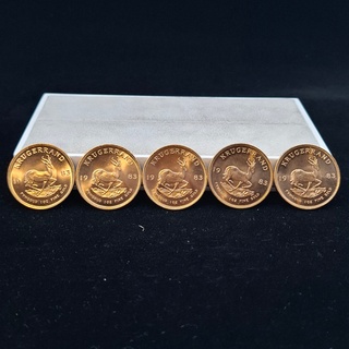 5x Gouden munt, South Africa, Krugerrand, 1983