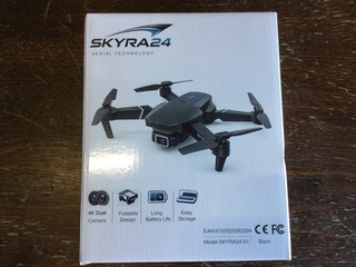 Drone, 4K dubbele camera, Skyra 24, zwart