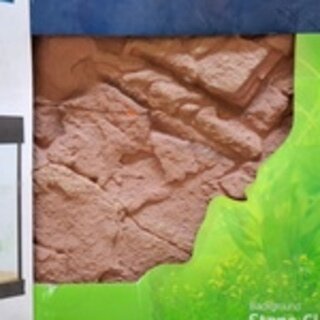Aquarium achterwand, Juwel, Stones clay | 60×55 cm
