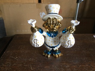 Dagobert Duck sculptuur Lior 24