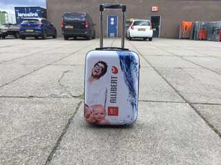 3 Reiskoffer 20 Inch Allibert, wit
