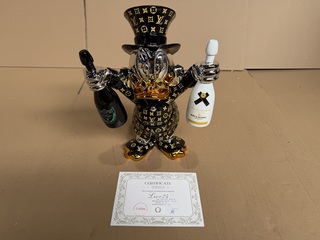 Sculptuur, Lior24, Dagobert Duck, Zwart