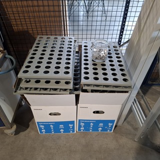 Koelcel stelling, Fermod, Grijs / Chroom