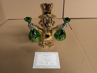 Sculptuur, Lior24, Dagobert Duck, Groen Goud