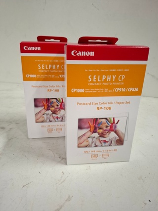 Ca 21x inkt- en papierset Canon, RP-108