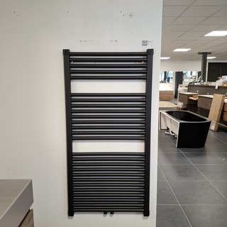 Designradiator Wiesbaden, Elara, black graphite
