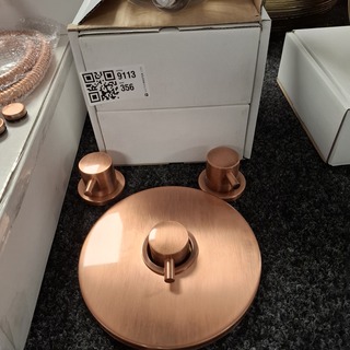 Regendoucheset, Xenz, Duero High Flow, oud koper