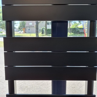 Designradiator, Sani4all, Deko light, mat zwart