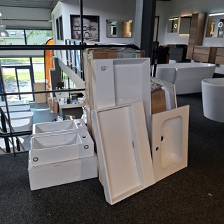 9x Wastafel