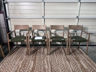 4x Tuinstoel Freya met armleuning, Raw Materials