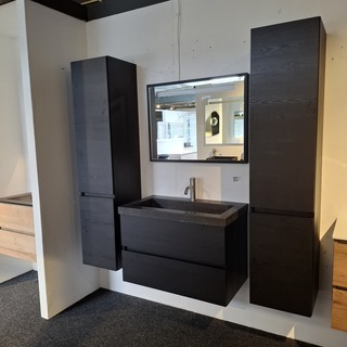 Badmeubel, HR Badmeubel, Lorencio, black oak